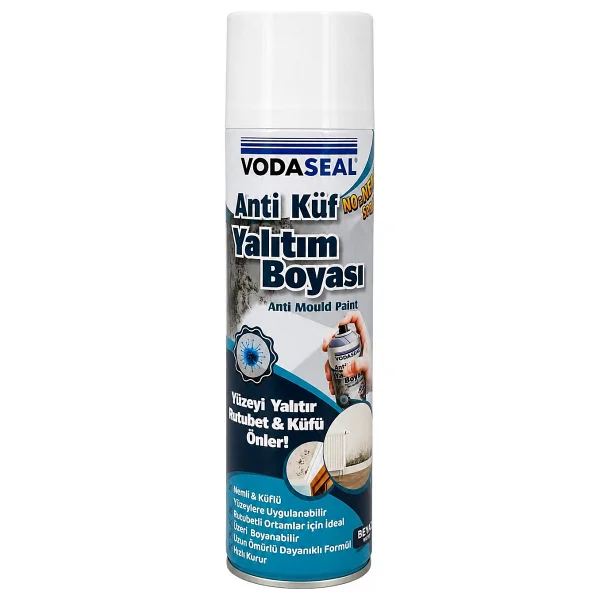 Vodaseal Anti Küf Yalıtım Boyası Beyaz Sprey 500 Ml - 3'lü Paket - Banyo Mutfak Nem Ve Küf Önleyici - Görsel 2