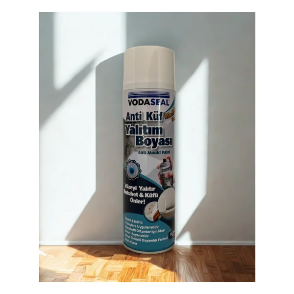 Vodaseal Anti Küf Yalıtım Boyası Beyaz Sprey 500 Ml - 3'lü Paket - Banyo Mutfak Nem Ve Küf Önleyici - Görsel 4