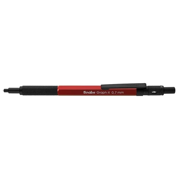 Scrikss Graph-X Kırmızı 0.7 Mm Versatil Uçlu Kalem - Görsel 2