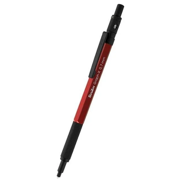 Scrikss Graph-X Kırmızı 0.7 Mm Versatil Uçlu Kalem - Görsel 6