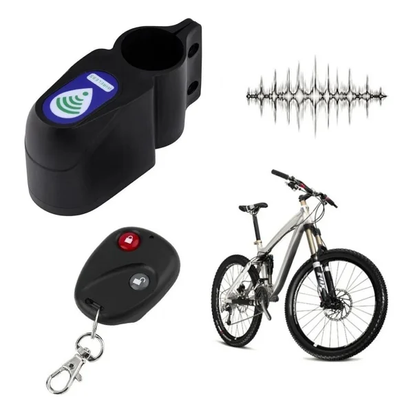 Powermaster Pm-26177 Uzaktan Kumandalı Bisiklet Alarm Kilidi - Görsel 5