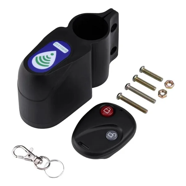 Powermaster Pm-26177 Uzaktan Kumandalı Bisiklet Alarm Kilidi - Görsel 2