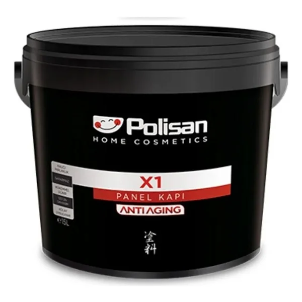 Polisan X1 Amerikan Panel Kapı Boyası - 2,5lt-Beyaz - Görsel 4