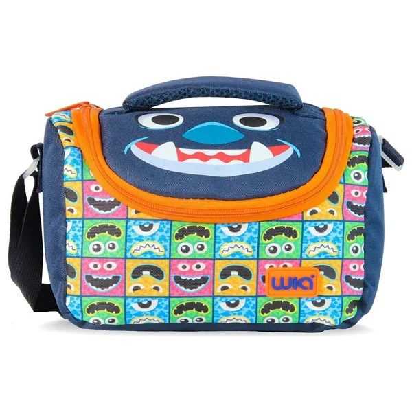 Wia Erkek Çocuk Monster Termoslu Beslenme Çantası, Wb-1059 - Görsel 6