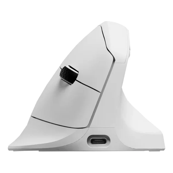 Keychron M5 Dikey Şarjlı Makrolu Ergonomik Optik Kablolu/Kablosuz Mouse - Görsel 2