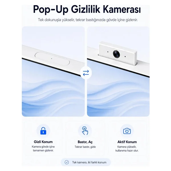 Xaser Xs015 İ5 3470 8gb RAM 512gb SSD 23.8" Webcam + Wi-Fi All In One Bilgisayar - Görsel 5