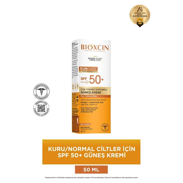 Bioxcin Sun Care Kuru Ciltler İçin 50 Ml 50 Faktör Güneş Kremi - Görsel 4