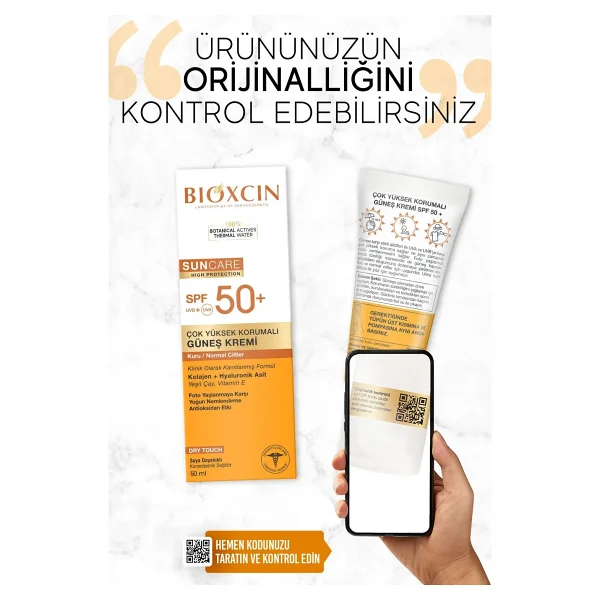 Bioxcin Sun Care Kuru Ciltler İçin 50 Ml 50 Faktör Güneş Kremi - Görsel 9