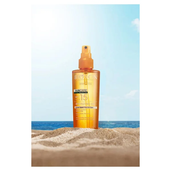 Bioxcin Sun Care 200 Ml 15 Faktör Bronzlaştırıcı Yağ - Görsel 5