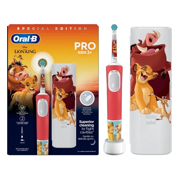 Oral-B Pro Kids The Lion King Şarjlı Çocuk Diş Fırçası - Görsel 10