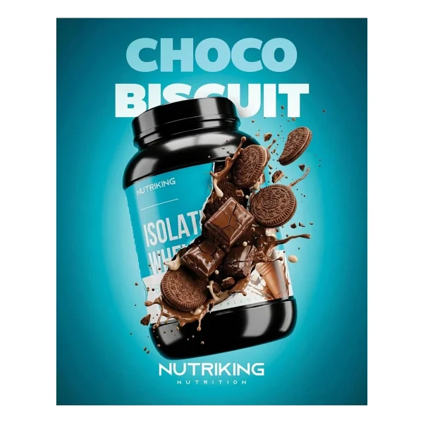 Nutriking İzole Whey Protein 2100 gr 70 Servis Oreo Çikolata Bisküvi İçerik Bilgisiyle - Görsel 2