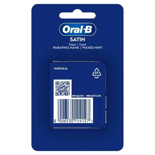 Oral-B Satin Tape Nane Aromalı 50 M Diş İpi - Görsel 8