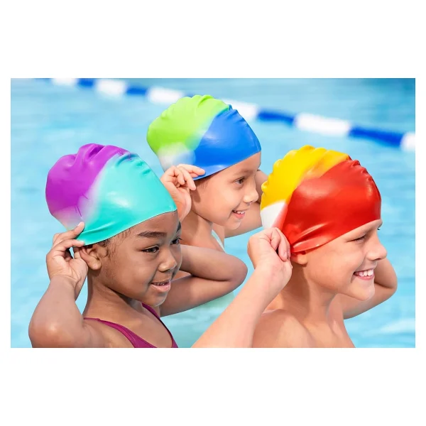 Bestway Lil'color Wave Yüzme Şapkası - Görsel 2