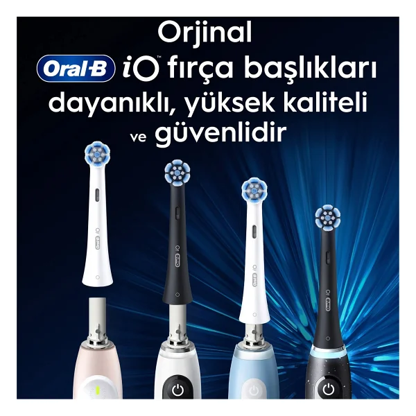 Oral-B İo Radiant White 4'lü Diş Fırçası Başlığı - Görsel 7