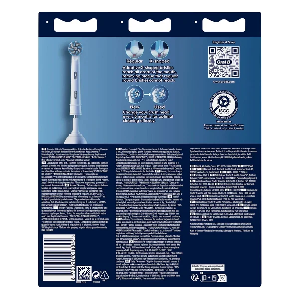Oral-B Pro Sensitive Clean 6'lı Diş Fırçası Başlığı - Görsel 7