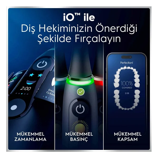 Oral-B İo 9 2'li Şarjlı Diş Fırçası - Görsel 9
