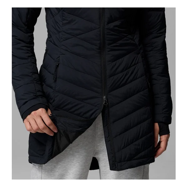 Columbia Joy Peak Iı Mid Wk1057-010 Kapüşonlu Siyah Kadın Şişme Mont - Görsel 8