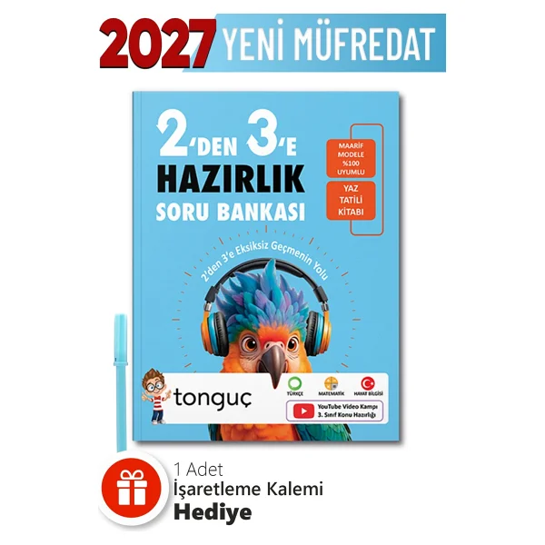 Tonguç Akademi 2'den 3'e Hazırlık Kitabı - Görsel 2