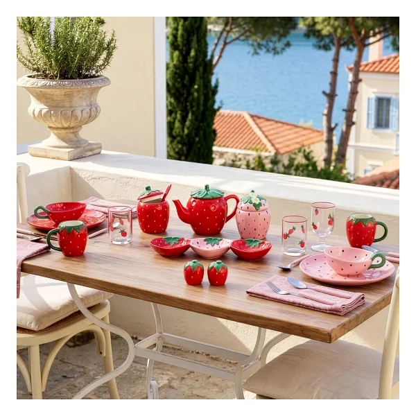 Karaca Karaca Strawberry 2'li Tuzluk Biberlik - Görsel 9