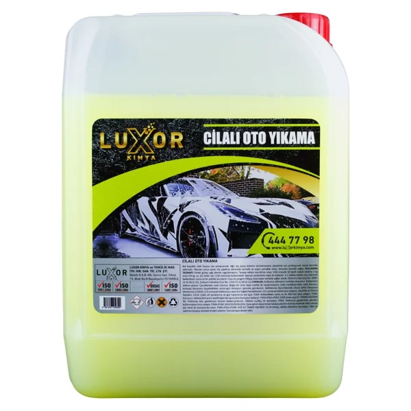 Luxor Kimya Cilalı 20 Kg Oto Şampuan - Görsel 3
