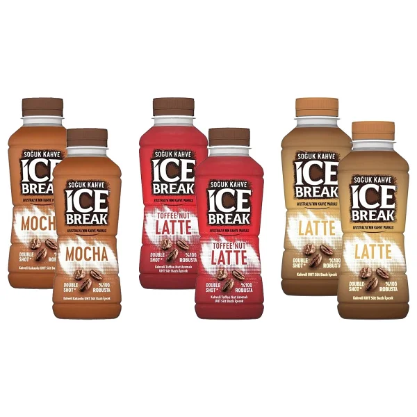Ice Break Soğuk Kahve 375 Ml 6 Li Karma (Mocha - Toffee Nut - Latte) - Görsel 5