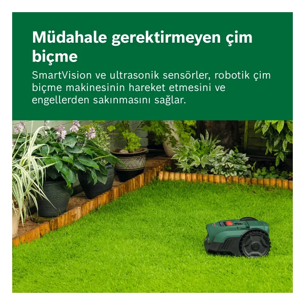 Bosch Visimow 18v-100 Çim Biçme Robotu - Görsel 3