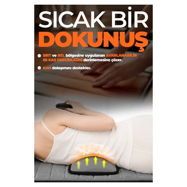 Relaxus Rlx20 Isıtmalı Masaj Yatağı - Görsel 2