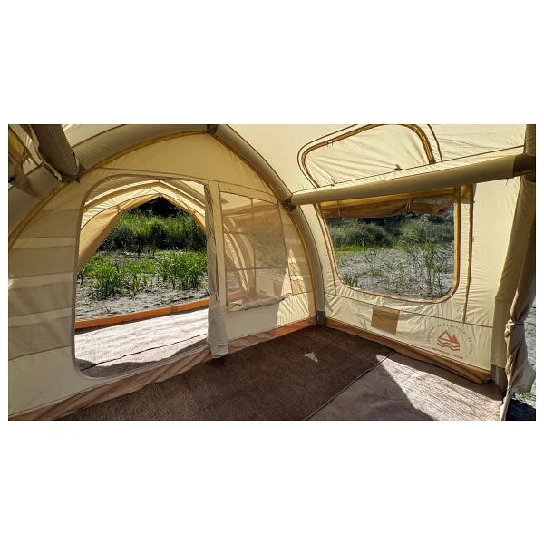 Shufa Glampıng Tekne Şekilli Şişme Çadır 400x350x220 cm - Şeffaf Kapı ve Pencereli - Görsel 3
