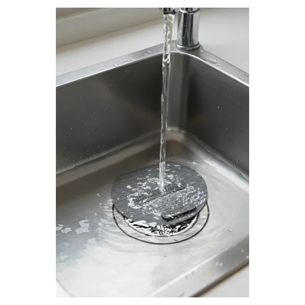Lavabo Kötü Koku Giderici Önleyici Silikon Mat Sızdırmaz Lavabo Tıkacı Lavabo Tıpası Evye Kapağı Gri - Görsel 3