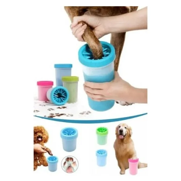 Soft Gentle Köpek Pati Yıkama Aparatı - 1 Lt - Renkli - Görsel 2