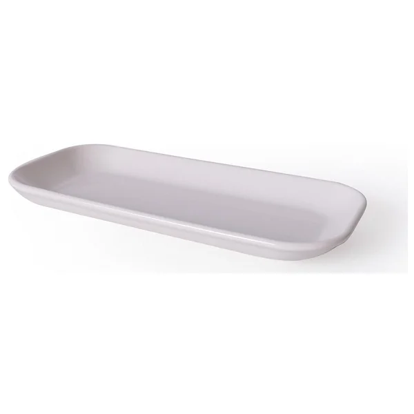 Keramika Pergamon Beyaz 006 26 Cm 2'li Kayık Tabak - Görsel 6