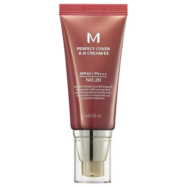 Missha M Perfect Cover Ex No. 20 Cool Beige Spf 42 Pa+++ 20 Ml Bb Krem - Görsel 6