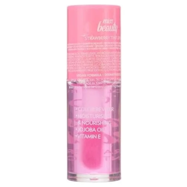 Golden Rose Miss Beauty Tint Strawberry Dudak Yağı - Görsel 2