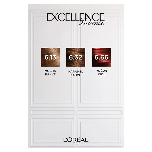 L'oreal Paris Excellence Intense 6.13 Mocha Kahve Saç Boyası - Görsel 3