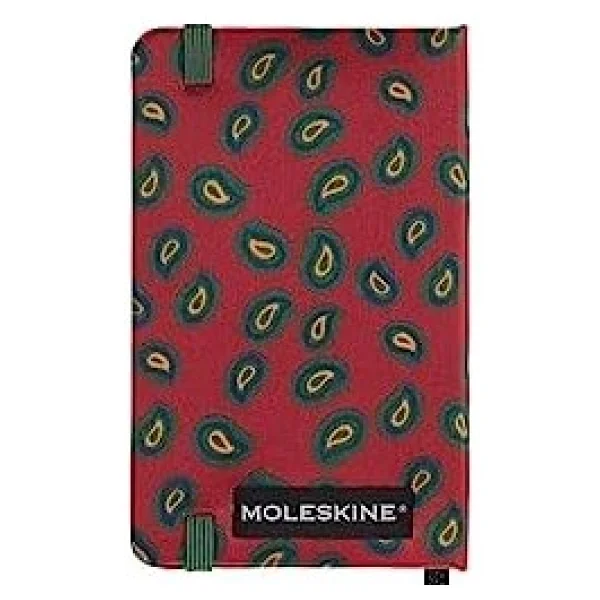 Moleskine Sınırlı Üretim Profesyonel İpek Defter, Sert Kapak, XS (6,3 Cm X 10,8 Cm), Düz, Bordo, 176 Sayfa - Görsel 3