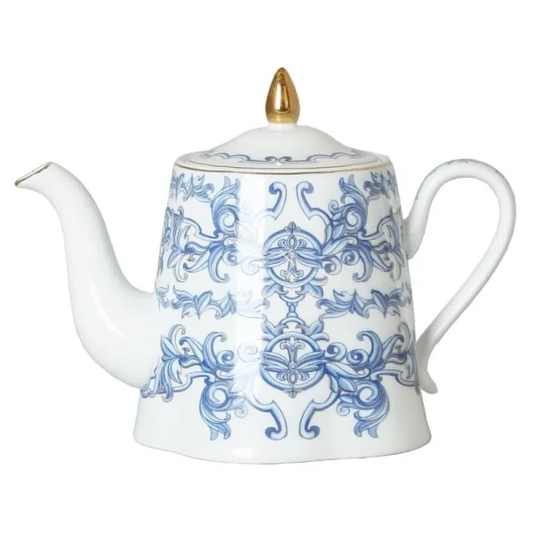 Lucky Art Florance Bone China 800 Ml Porselen Çaydanlık - Görsel 2