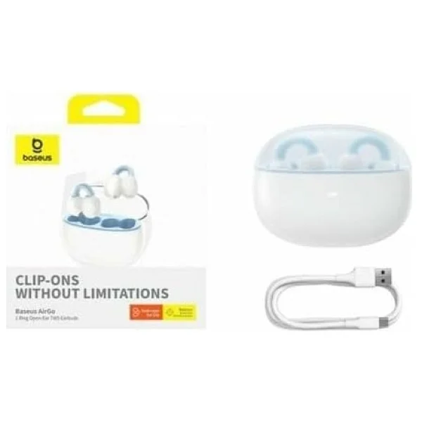 Baseus AirGo 1 Ring TWS Open Ear Bluetooth Kulaklık - Görsel 3