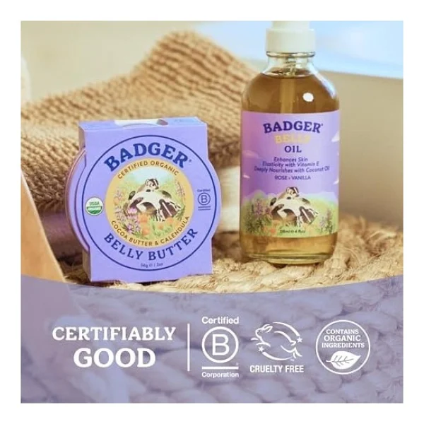Badger Belly Butter Karın Bölgesi Nemlendirici Krem 56 Gr - Görsel 2
