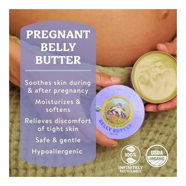 Badger Belly Butter Karın Bölgesi Nemlendirici Krem 56 Gr - Görsel 4