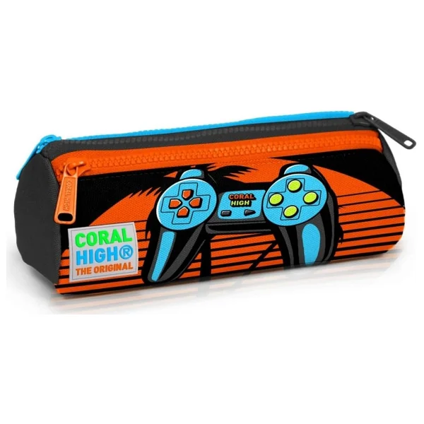 Coral High 22046 Gamer Desenli 3 Bölmeli Kalemlik - Görsel 4