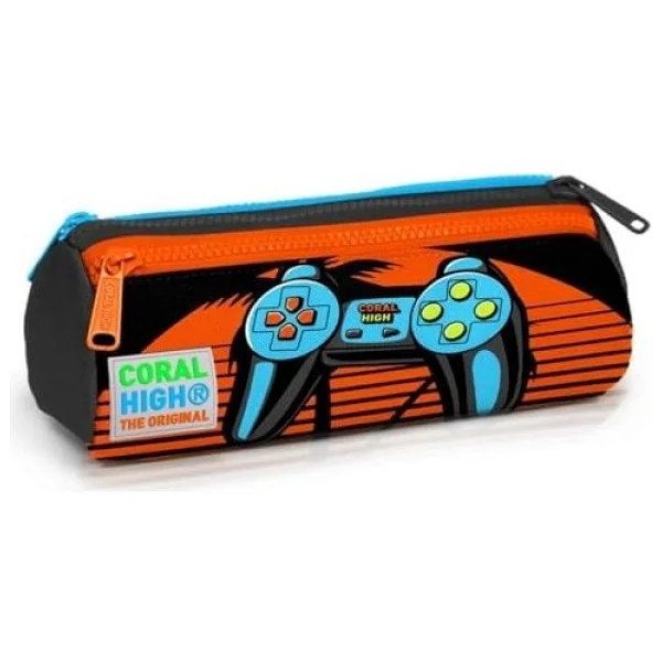 Coral High 22046 Gamer Desenli 3 Bölmeli Kalemlik - Görsel 2
