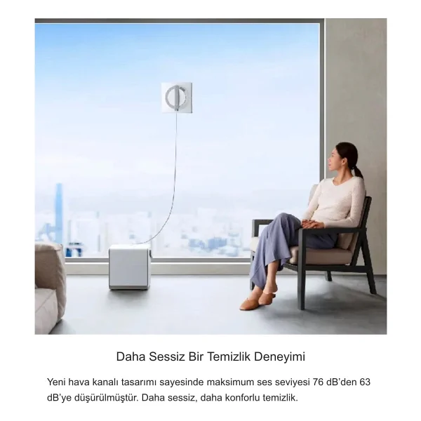 Ecovacs 6'sı 1 Arada Çok Fonksiyonlu Istasyonlu Cam Silme Robotu, 5500pa Yüksek Emiş Güçlü Pro Versiyon - Görsel 8