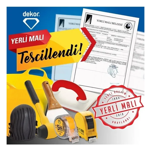 Dekor 408 Şeffaf 5 M X 25 Mm Şerit Metre - Görsel 4