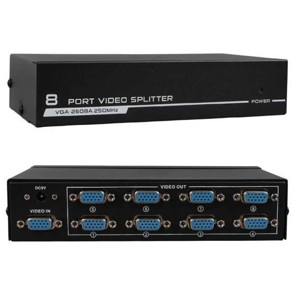 Powermaster Pm-2553-2508 Vga Kvm Switch - Görsel 3
