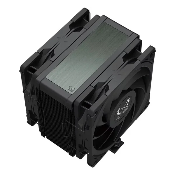 Scythe Kotetsu 4 Dual Fan Black Edition CPU Hava Soğutucu, Intel LGA1700, LGA1151, AMD AM5, AM4 Desteği, 120mm, Tek Kule (Kotetsu 4 Dual Fan Black Edition) - Görsel 2