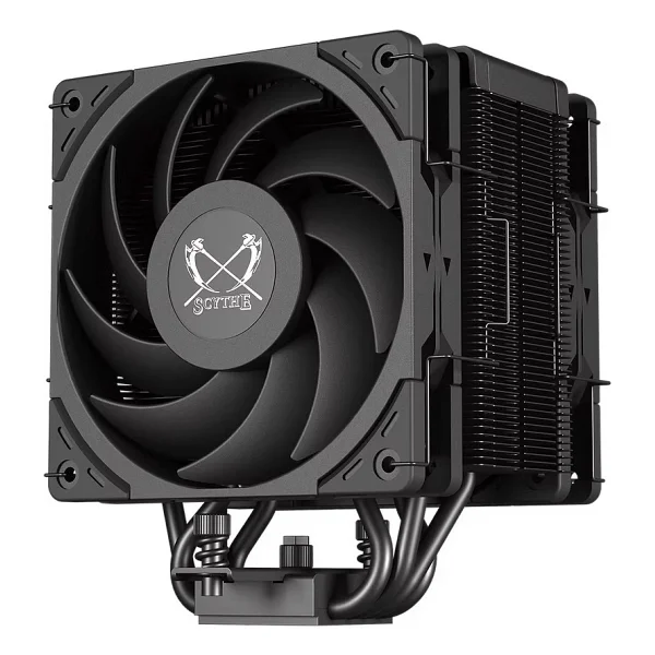 Scythe Kotetsu 4 Dual Fan Black Edition CPU Hava Soğutucu, Intel LGA1700, LGA1151, AMD AM5, AM4 Desteği, 120mm, Tek Kule (Kotetsu 4 Dual Fan Black Edition) - Görsel 3