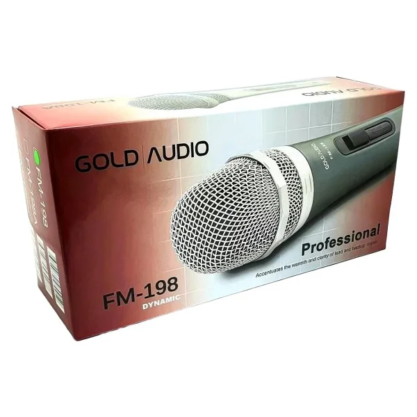 Gold Audio Fm-198 Kablolu El Mikrofonu - Görsel 5