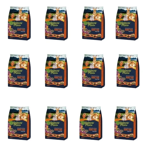 Nature Plan 800 Gr 12'li Tavşan Yemi - Görsel 3