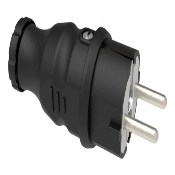 Bemis Ip44 Monofaze Kauçuk Düz Fiş 1x16a Bk1-1402-2011 - Görsel 3