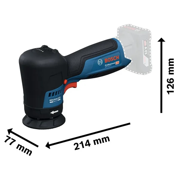 Bosch Gpo 12v-77 Aküsüz Polisaj Makinesi - Görsel 2